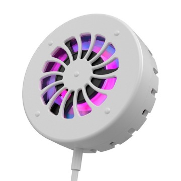 Wireless Charger Simple Luminous Fan - 15W Fast Charging for Phones 12 & 14
