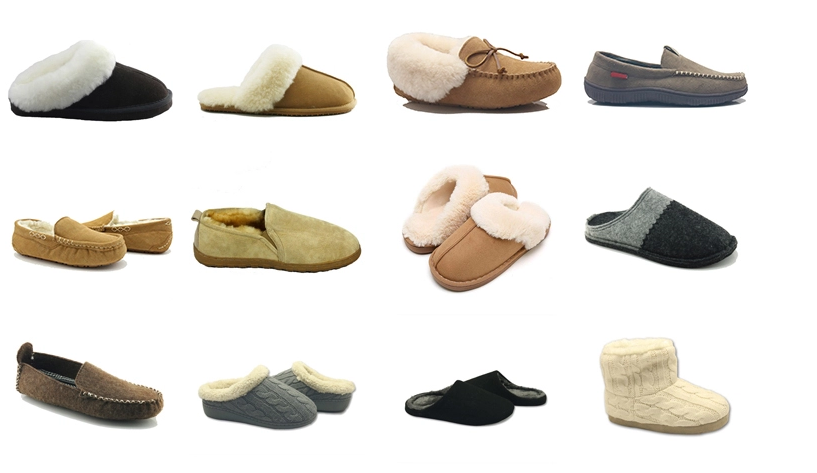 High quality sheepskin slippers