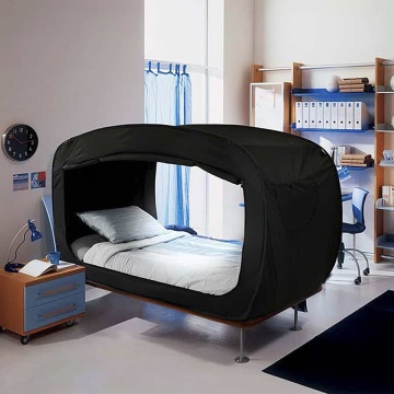 Pop Up Privacy Tent: Warm, Collapsible, Breathable Bed Canopy