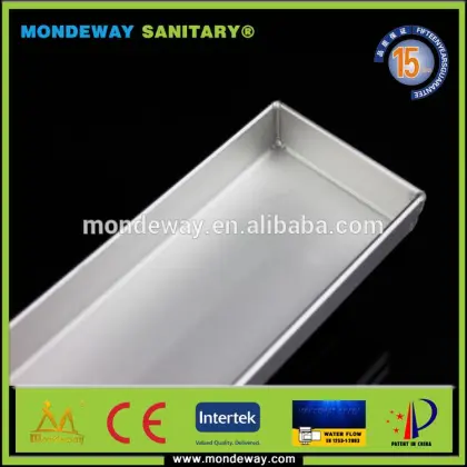 OEM AND ODM service square floor drain electrophoresis