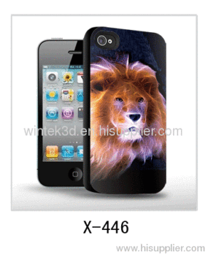 Tierbilder Iphone4 3d Fällen pc RS Gummi beschichtet
