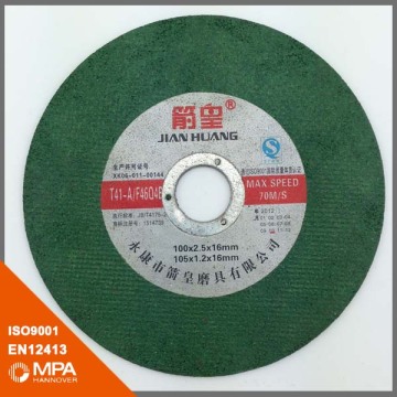 4-1/7\'\' flat shaped cutting wheel for metal