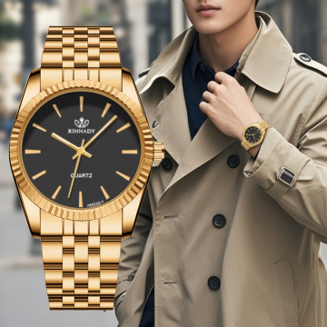 11441 Wholesale Fashion Men's Luxury Business Alloy Quartz Watches