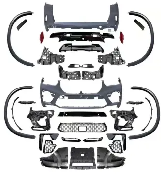 BMW X5 G05 2019+ M Series Body Kit - Front & Rear Bumpers with Grille and Side Skirts