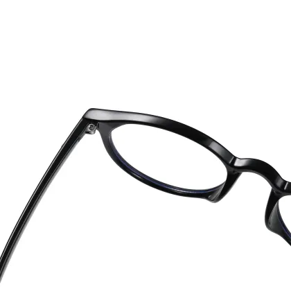 Anti-Blue Light Fashion Round Eyewear Optical Glasses PC Frame A13001