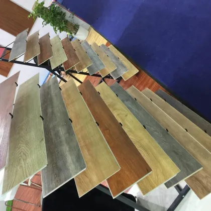 Popular Unilin Click Interlock Rigid Core Spc Flooring