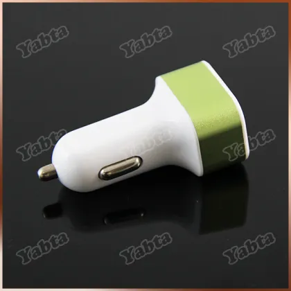 Small car battery charger 3 port usb car charger mobile phone battery charger