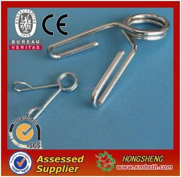 Sectional garage door torsion spring