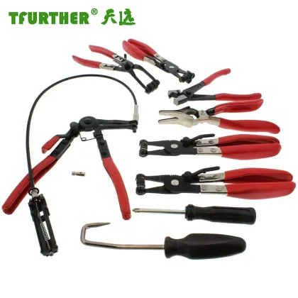 Customized Clamps Clamp Pliers Set - 9Pcs Hose Clamp Plier Set