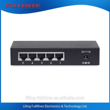 5-Port Gigabit Unmanaged Fast Ethernet Network Switch 10/100/1000M
