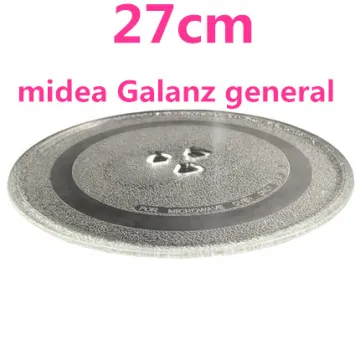 microwave parts Microwave Oven Glass Plate for Galanz Midea etc. 27cm Microwave Oven Parts cover for a microwave oven