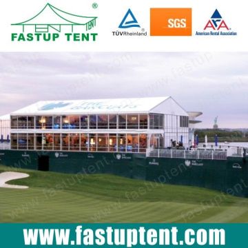 Marquee Double Decker Tent, Two Floor Tent with Glass Wall (DDT)