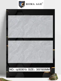 300 * 600 Smoke Mist Grey Wall Tiles