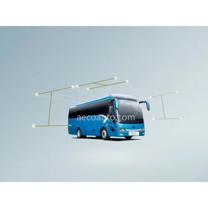 Buses 60 Seats LHD Rear Engine Passenger Bus VIP Luxury Bus