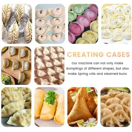 Automatic Grain Product Manufacturing Machines: Pani Puri Making Machine & Empanada Machine