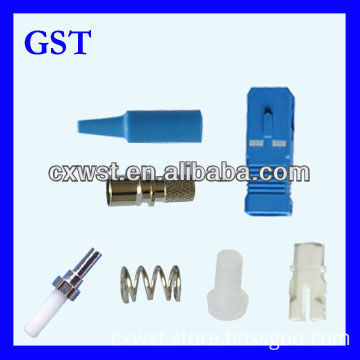 Single Mode Sc 0.9 Fiber Optical Connector, High Quality Single Mode Sc ...