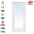Glass Over Wood Raised Panel Cafe Door