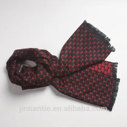 Wholesale lady 100% digital print silk scarf lanbo