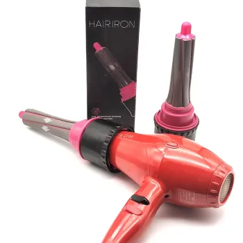 Affordable Barber Hair Salon Tools: Automatic Hair Curler and Dryer Nozzle