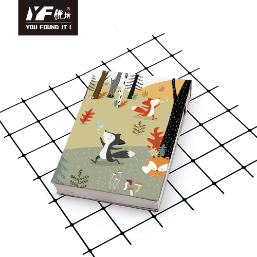 Memo Pad Animal friend hardcover memo pad Manufactory