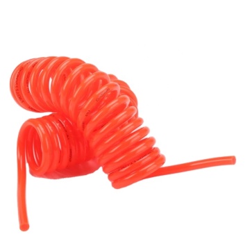 Coiled Air Hoses and Fittings for Pneumatic Polyurethane Air Springs - Sizes 8x5mm, 10x6.5mm, 12x8mm in Lengths of 6m, 9m, 12m, 15m