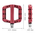 Mountain Bike Pedals Nylon Fiber Bicycle Platform Pedals