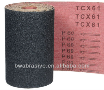 Silicon Carbide Abrasive cloth roll for belt (TCX61)