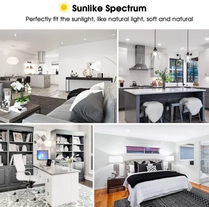 9W 12W CRI 98 A60 LED Bulb - Full Spectrum Therapy Light