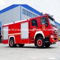 Precio más bajo Howo 5t Camión de lucha contra incendios