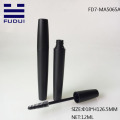 12ml Mattschwarzes rundes Kunststoff-Mascara-Rohr