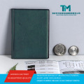 Elegante display de moedas em acrílico com álbum de armazenamento com zíper