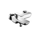 Single lever bathroom bath mixer for exposed installation