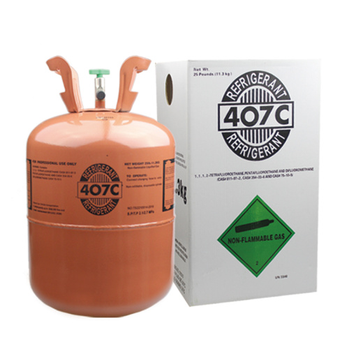 Empaquetado de cilindro desechable r407