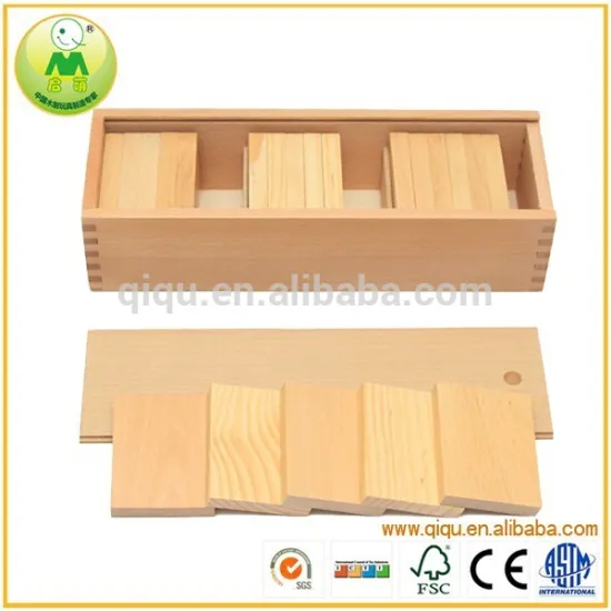 High Quality Teaching Aids Child Play Weight Board Wooden Montessori Toys