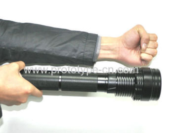 Cnc Machined Flashlights For Bicycle,waterproof Works,fishing,mine Work,police Use,anti-riot Works 