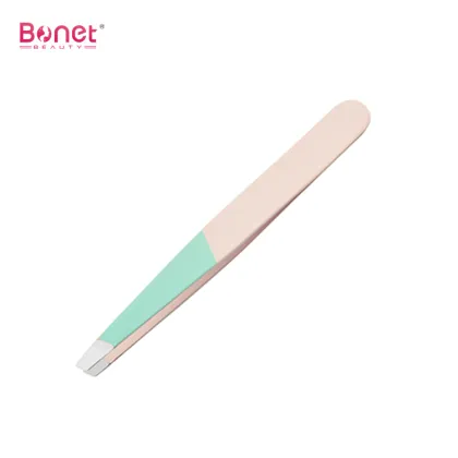 Professional Stainless Steel Slant Tip Tweezers