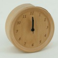 Útil reloj personalizado color madera