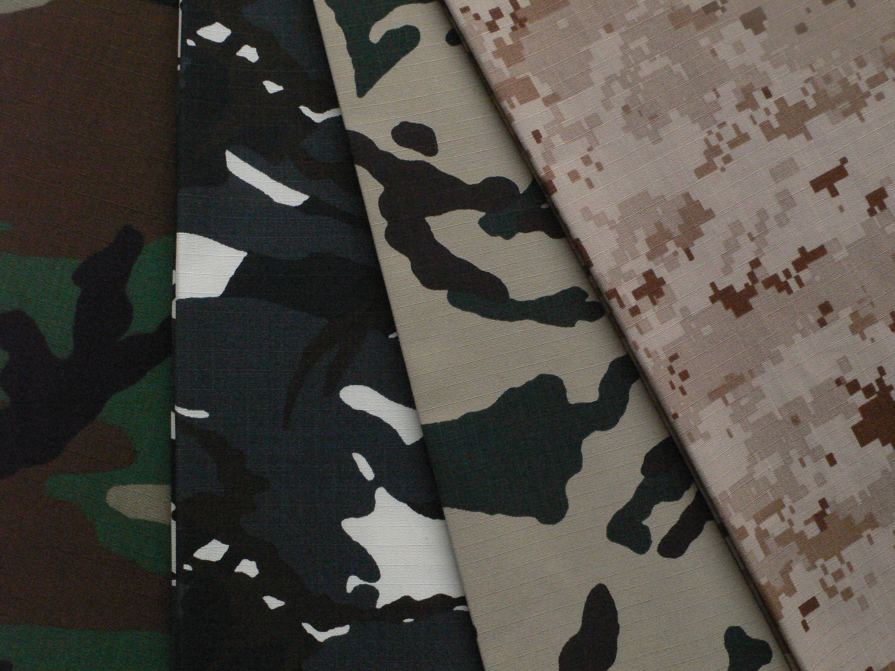 Middle East Nylon Cotton Military Camouflage Fabric