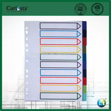 11holes Colorful File Index Dividers