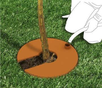 Tree watering ring