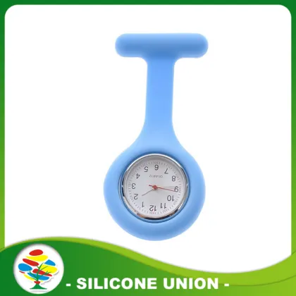 Silicone nurse watch, brooch nurse watch for nurse