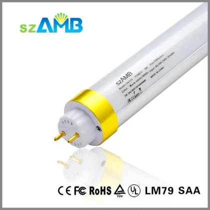 9w Ac185-277v Smd Led Fluorescent Tubes , Everlight 3528 T8 Led Tubes