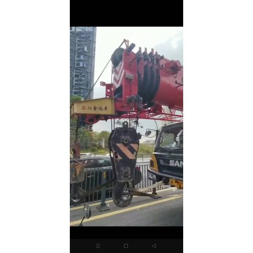 Crane de caminhão usada de 35 toneladas para levantar tarefas