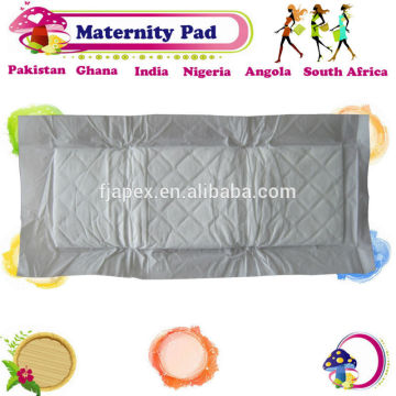 High medical absorbent pad disposable maternity pads maternity sanitary pad