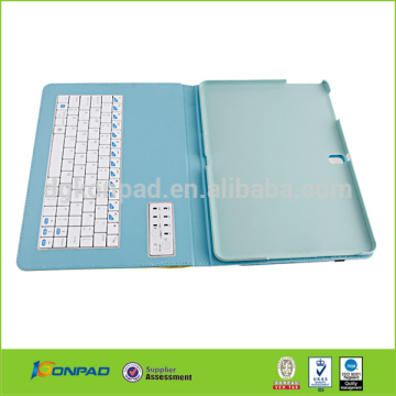 10.6 inch tablet leather case with keyboard