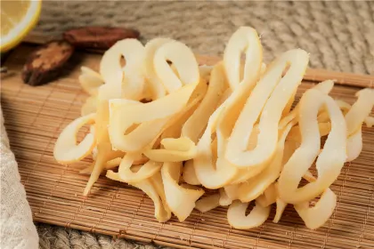 Dried squid body dried food