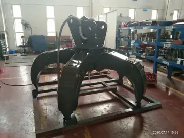 Heavy-Duty Orange Peel Grapple for Excavators