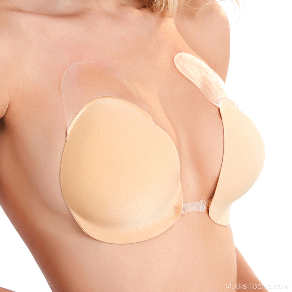 Silicone trước đóng cửa tự dính Bra gợi cảm