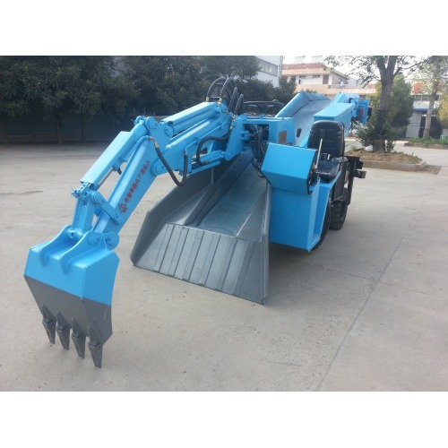 Погрузчик по ремню прикачки экскаватора