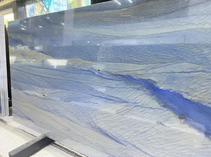 Natural Brazilian Quartzite Macaubas Azul Luxury Stone - Azul Macauba Prezzo in Stock